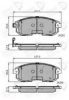 COMLINE ADB32025 Brake Pad Set, disc brake